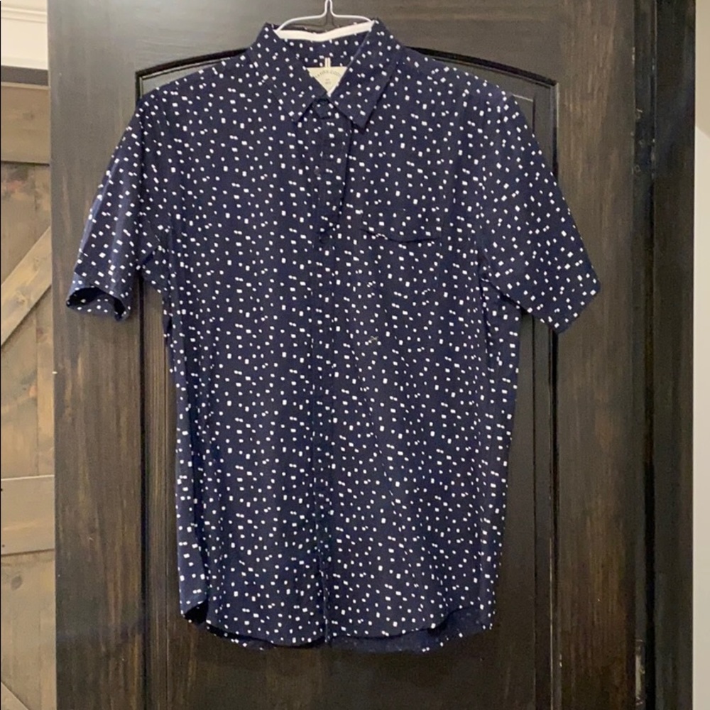 Native Code Men’s Short Sleeve Button Up